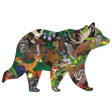 Load image into Gallery viewer, Shaped scene puzzle - woodland forest 300 piece
