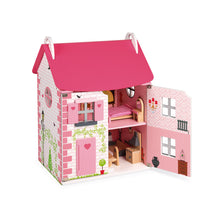 Load image into Gallery viewer, Wooden Mademoiselle doll&#39;s house
