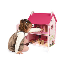 Load image into Gallery viewer, Wooden Mademoiselle doll&#39;s house
