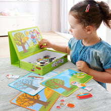 Load image into Gallery viewer, Magnetic game box - the seasons
