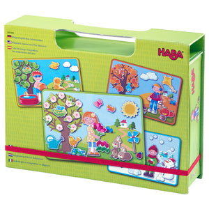 Magnetic game box - the seasons