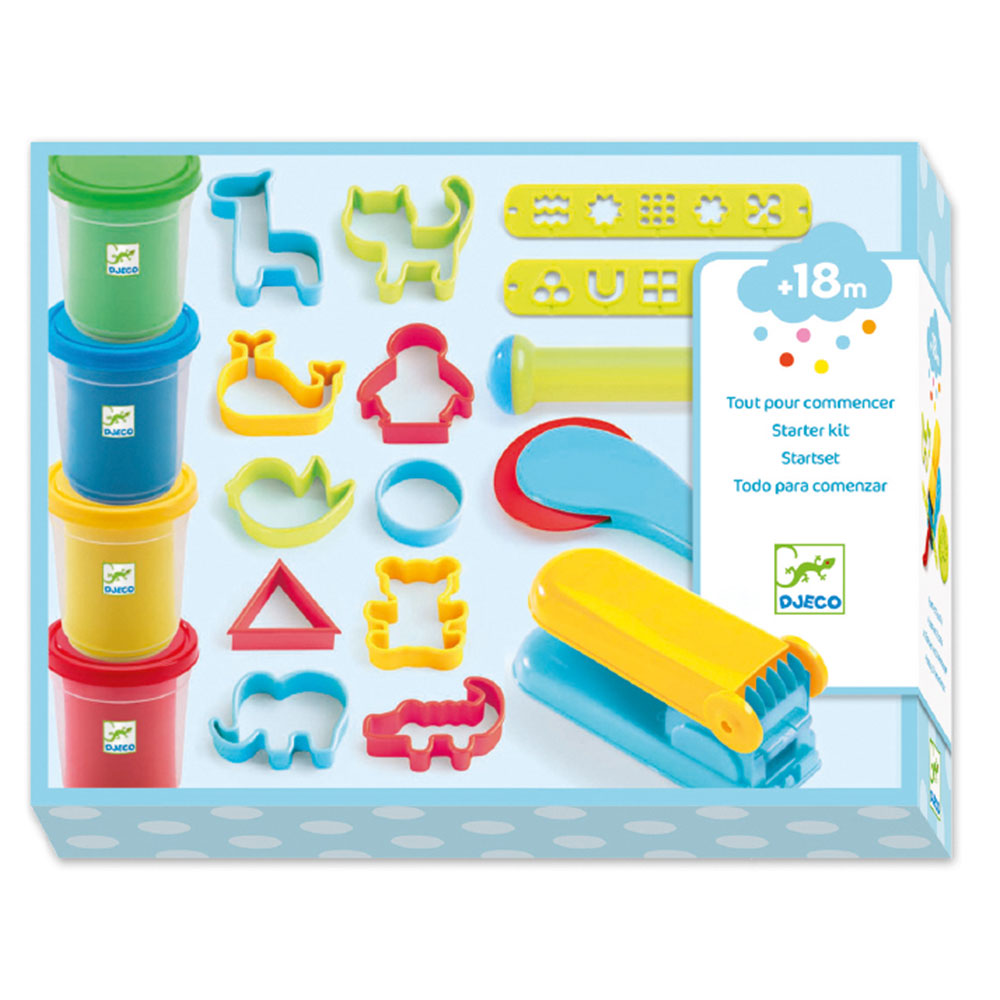 Starter kit - play-dough and tools